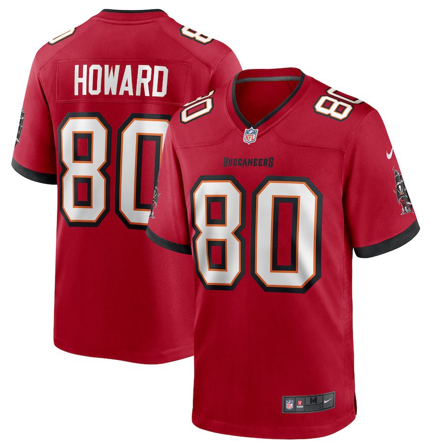 Men Tampa Bay Buccaneers #80 O.J. Howard Nike Red Player Game NFL Jersey->tampa bay buccaneers->NFL Jersey